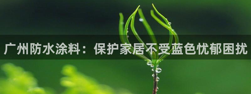 和记h88游戏：广州防水涂料：保护家居不受蓝色忧郁困扰