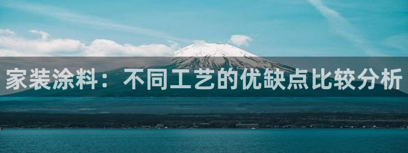 和记官方网址：家装涂料：不同工艺的优缺点比较分析