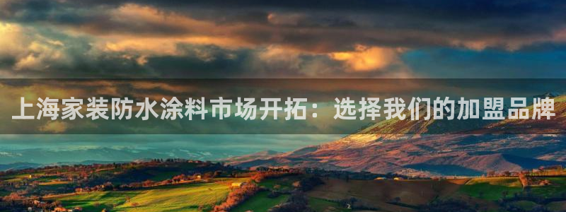 和记官网：上海家装防水涂料市场开拓：选择我们的加盟品牌