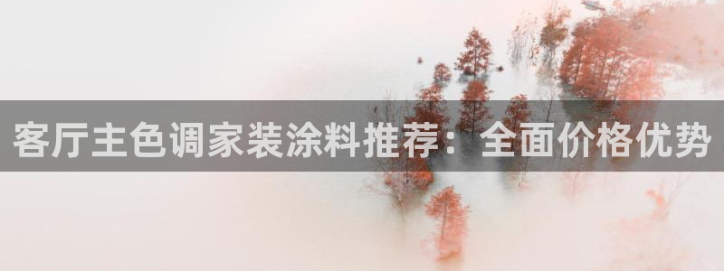 和记h8：客厅主色调家装涂料推荐：全面价格优势