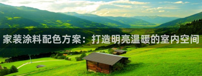 和记官网：家装涂料配色方案：打造明亮温暖的室内空间