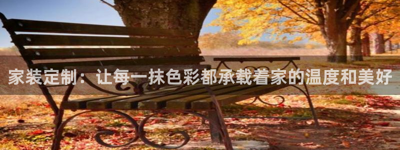 和记2017app：家装定制：让每一抹色彩都承载着家的温度和美好