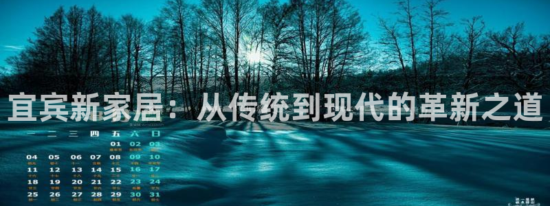 和记官网登陆：宜宾新家居：从传统到现代的革新之道