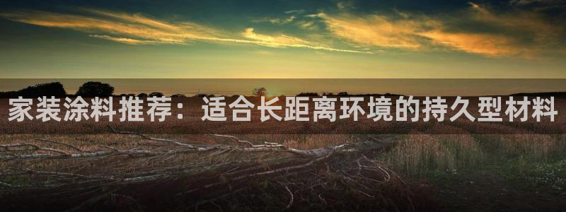 上海和记餐饮：家装涂料推荐：适合长距离环境的持久型材料