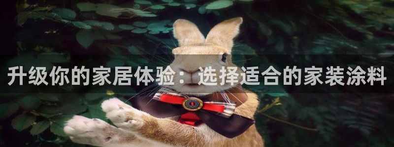 和记平台登录：升级你的家居体验：选择适合的家装涂料